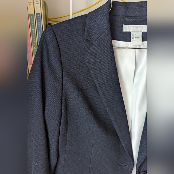 H&M Navy Blazer - Picture 6 of 7